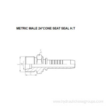 Metric Male 24° Cone Seat H.T . 10511